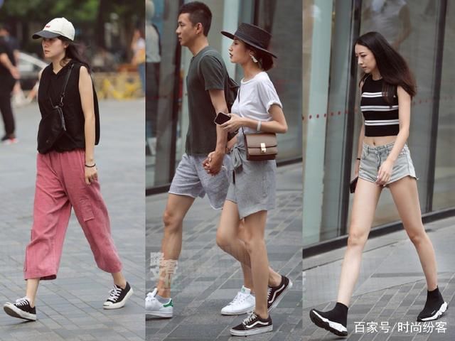 27张时髦的路人街拍，满屏都是小姐姐的纤长美腿~