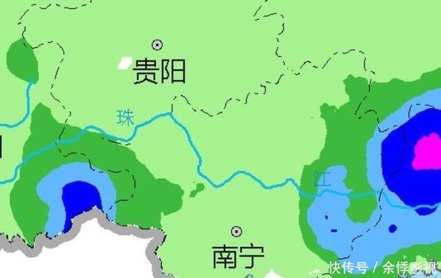  『预报』广西注意了！新一轮倾盆大雨！小雨中雨大雨20-22日预报分布如下