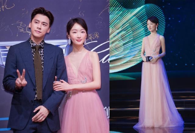 同样是88斤周冬雨和佟丽娅，同穿吊带裙，网友：性感和平胸的差距