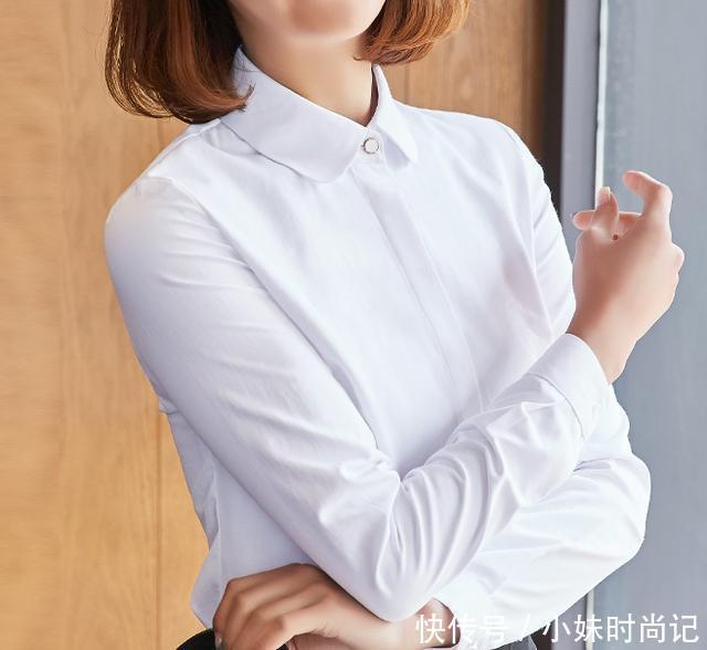  『女人』女人过了30岁，穿修身衬衫，时髦洋气，尽显性感身材