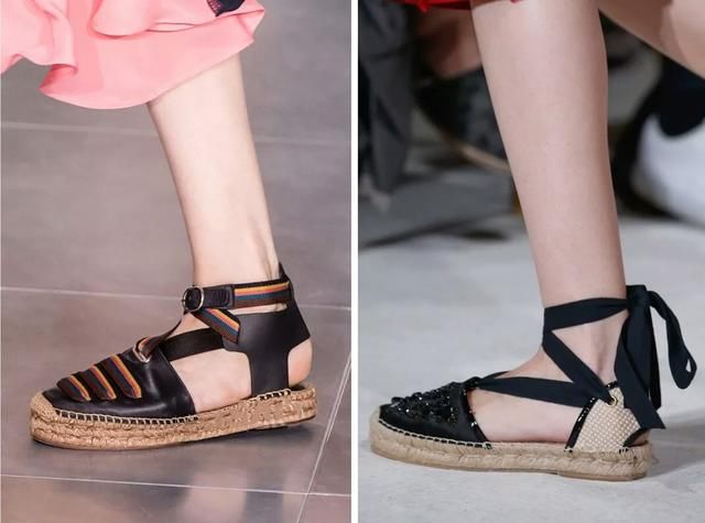 夏天除了小白鞋和猫跟鞋，更好穿的还有度假范儿的渔夫鞋