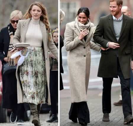 梅根4次撞衫：气质比不上戴安娜，优雅不如凯特，每一次都输很惨