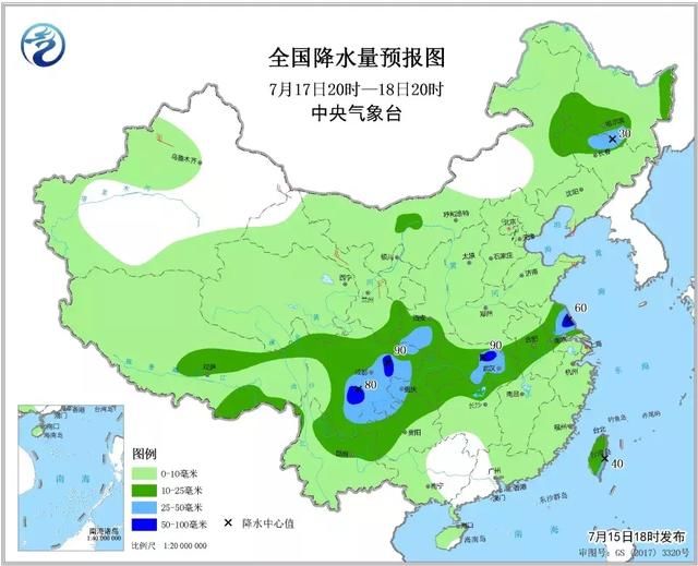 今天大到暴雨！明天的雨，扩展到吉林西部和通辽