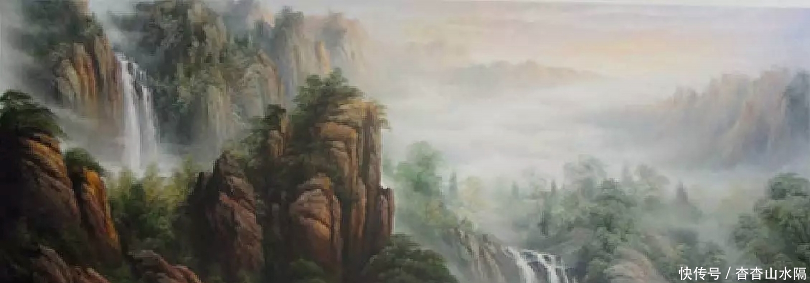 珍藏版山水画刀画，快收藏！