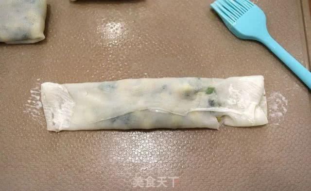  作法@韭菜盒子新作法，不用活面不用揉，馅鲜饼香，亲人喜欢