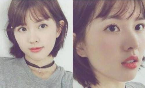 150cm矮个子女生短发,瞬间就有视觉增高了!