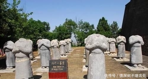 石人:武则天墓前61个无头石人,真实身份已确定,但为何没有头颅?
