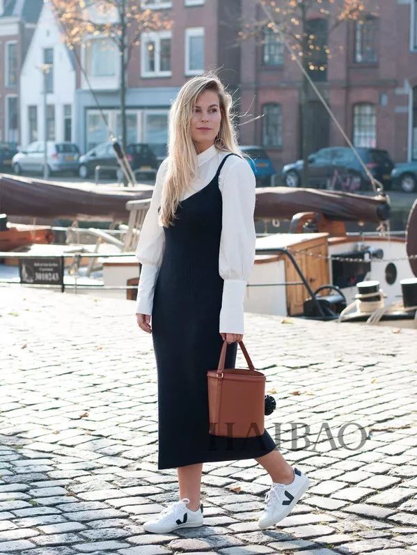 夏天就要穿清爽的白色!小白裙小白鞋穿起来又瘦又仙!