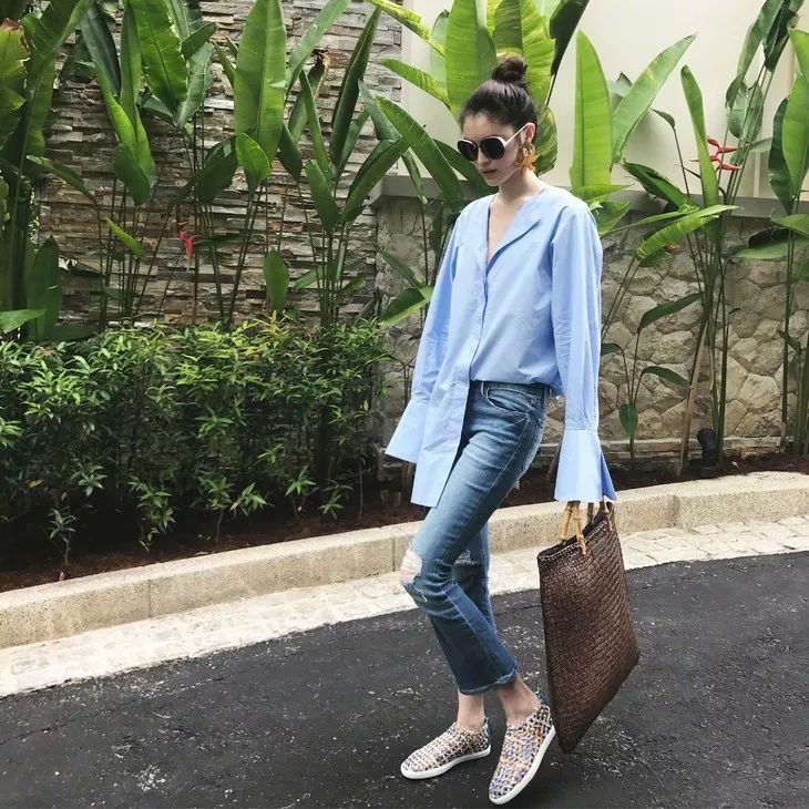 时髦办 | 何穗好爱印花，可一点不俗