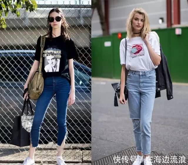 宽松■这样穿,教你把 ‘腰线’ 显出了!