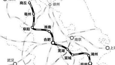 又一近千亿的高铁即将开通，被誉为华东第二通道，横跨三个省份