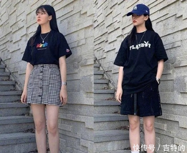 #时髦#经典不过时的黑色系穿搭,秒变暗黑系酷女孩,选手又时髦