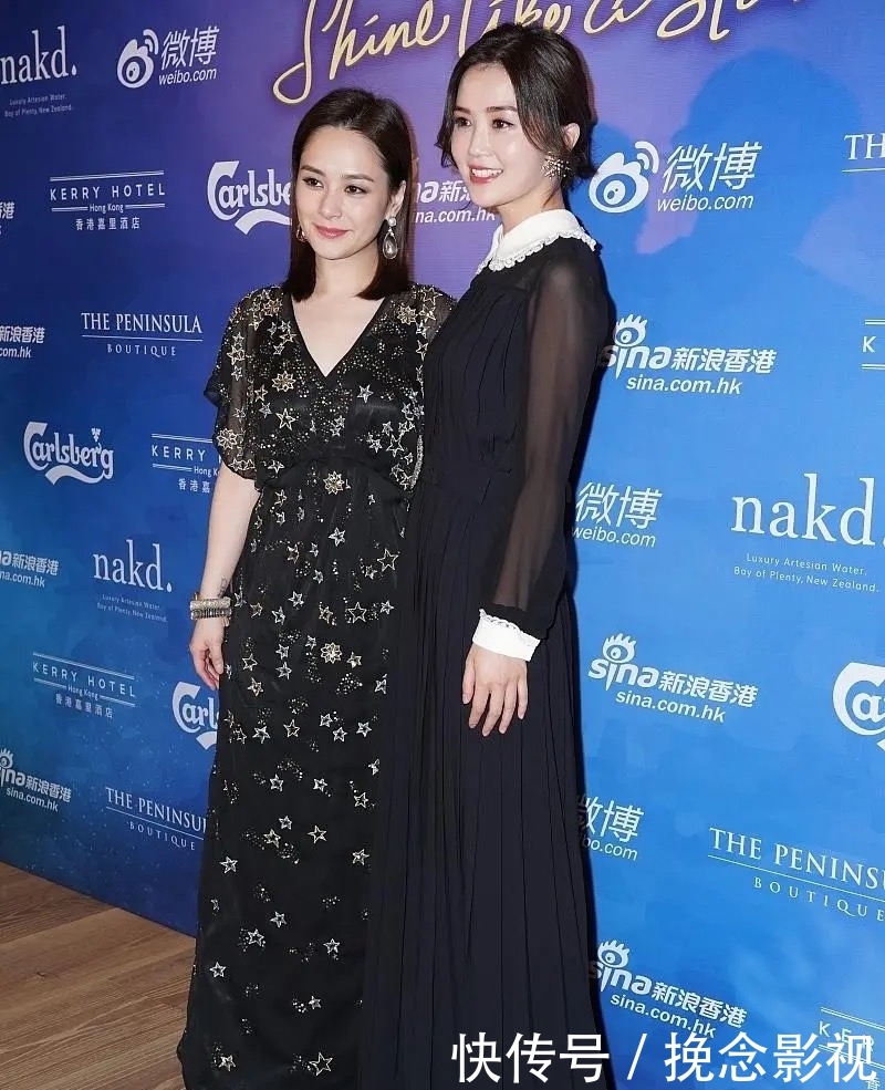  [呈现的更]阿娇终于穿对了，黑色V领连衣裙至少显瘦10斤，终于信是110斤了