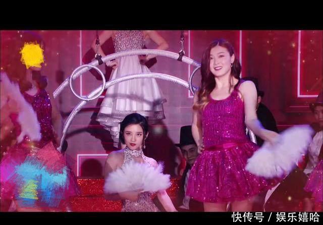 快乐大本营经费不足?唐艺昕穿迪丽热巴旧裙子