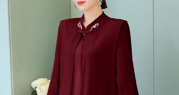 等七八天，旗袍裙终于上新!看完立马买2件，婆婆穿美到不可思议