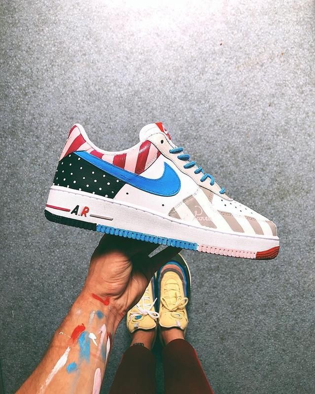 近期热门主题！AirForce1xParra定制版欣赏