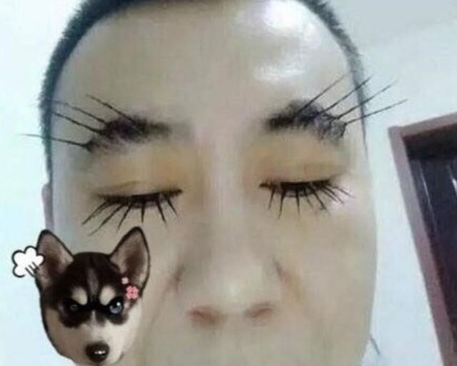 “不靠谱”的买家秀，大叔涂了睫毛增长液，连眉毛都跟着变异了！