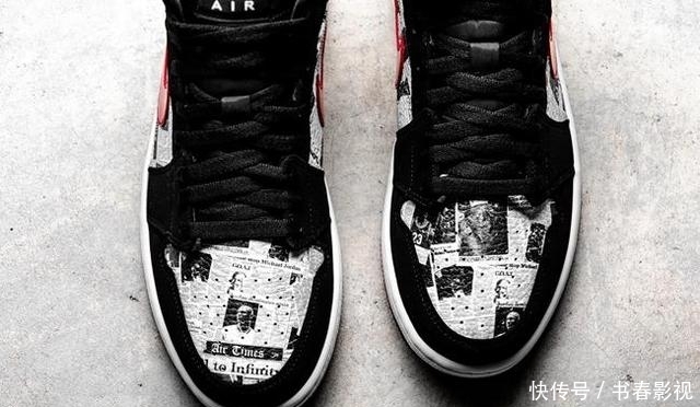  「AJ1」新品，报纸印花AJ1现已发售