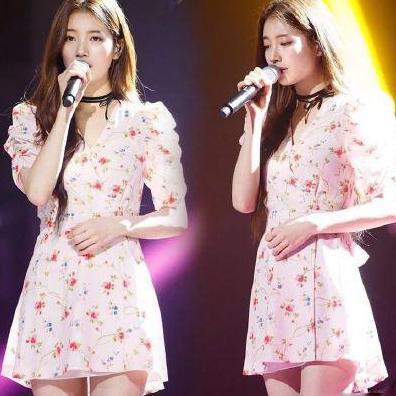 裴秀智与林志玲穿同款，差距太大，明星与模特的差别一看便知！