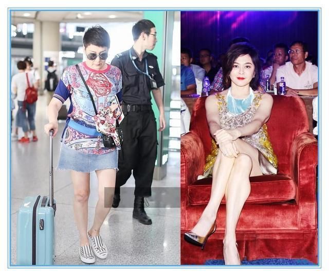当张凯丽和关之琳同穿小短裙,才知道50+的女人露腿风险有多大!