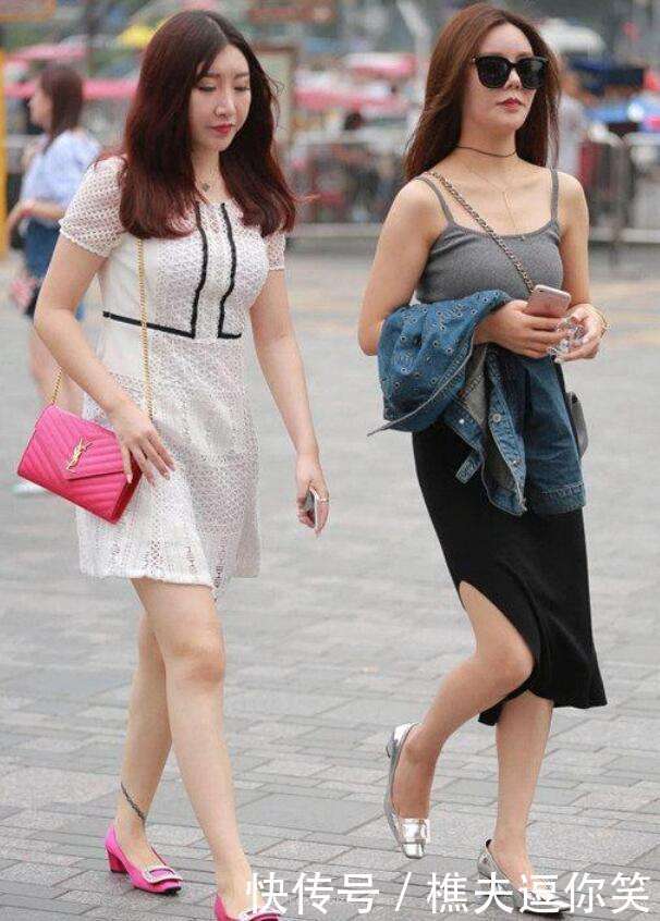 时尚穿搭：这个小姐姐的穿搭，小吊带配上超短裤，充满了慵懒的感