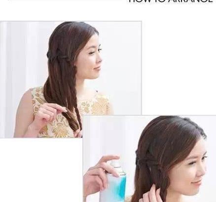 长发怎么扎好看，四步编发浪漫吸睛！