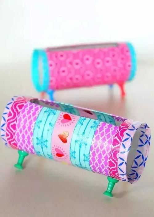  「手工」12种卷纸筒变废为宝，卷纸芯做的手工也能很惊艳，儿童手工附教程