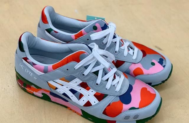 联名@CDG x ASICS 全新联名曝光!鞋舌剪裁有彩蛋...