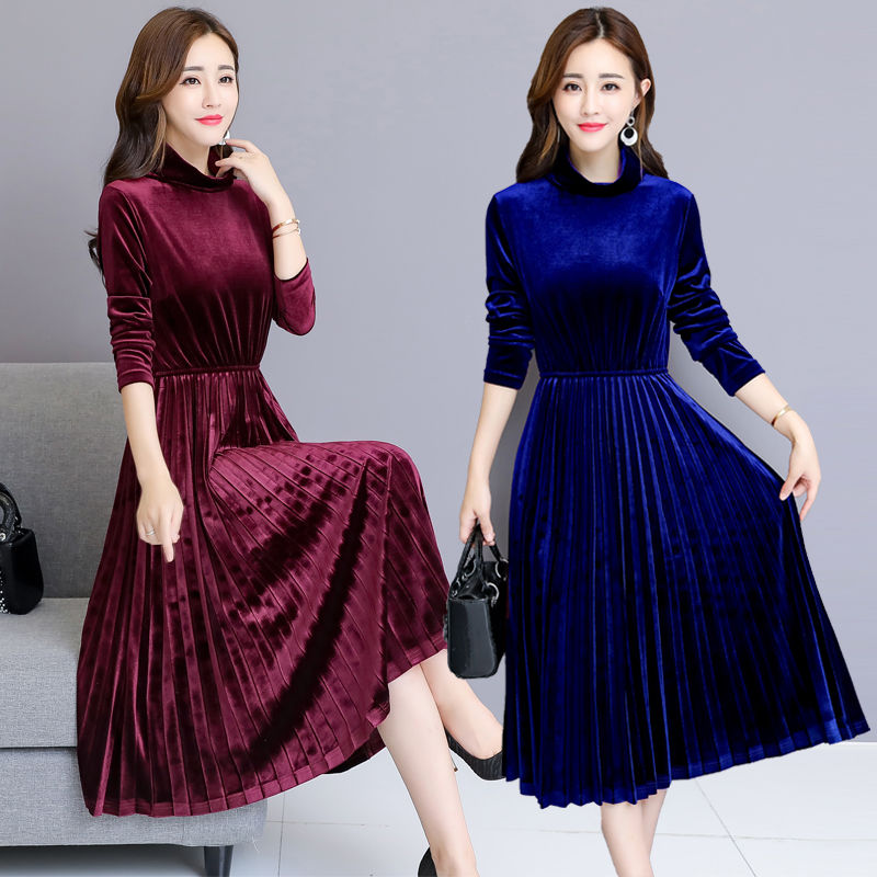 女人上了年纪，也别穿妈妈装!推荐下图8款素雅秋裙，哪像60后