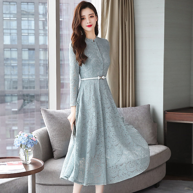 太美了，这才是6070后女人的高雅裙，减龄洋气显嫩美，美爆了