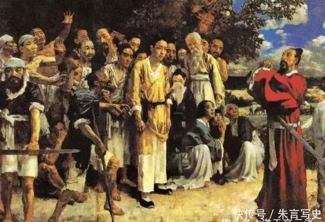  「痛哭」刘邦看到他头颅，痛哭不已！远方的将士听到死讯，全部自杀