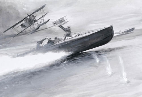  [瞬间]战争题材绘画欣赏：成功展现生死瞬间 营造惊心动魄的紧张气氛