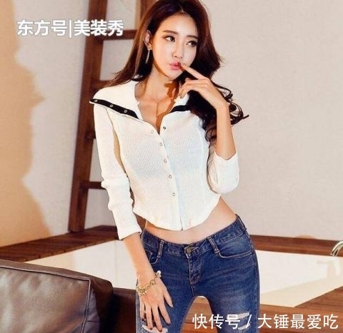 『女神秀身材』充满活力的牛仔裤美女,更加吸睛夺目!