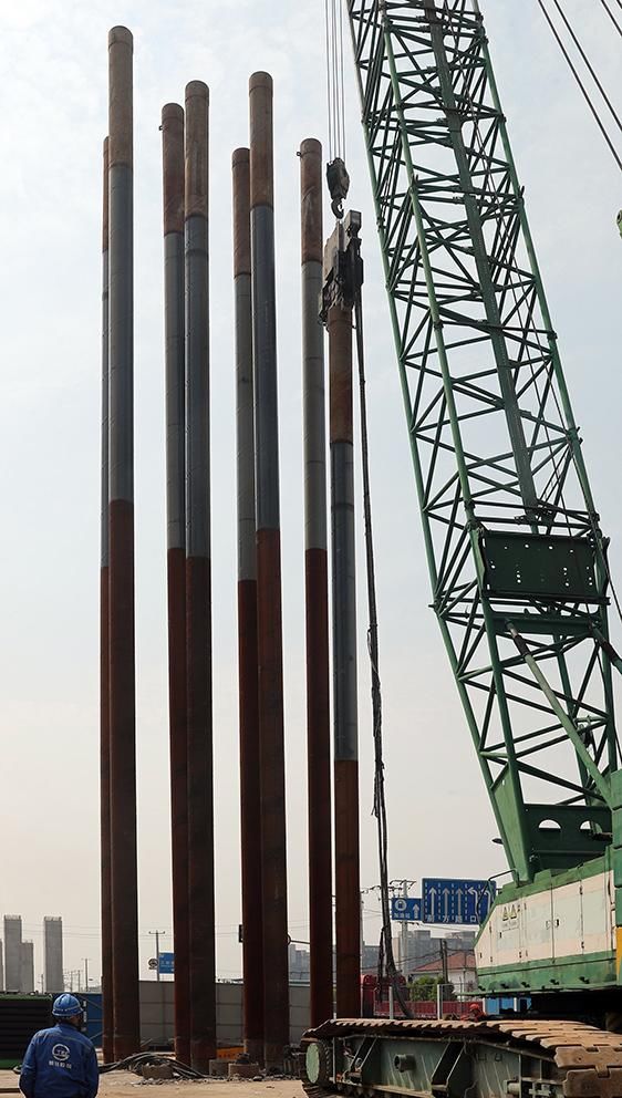  『全线』上海济阳路快速化改建工程全速推进，年底可实现全线结构贯通