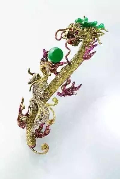 美得无与伦比!有一种美，叫翡翠镶嵌!