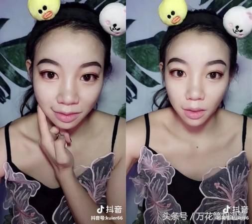 圆脸素人妹子化妆秒变回头女神英国网友留言：这什么巫术！