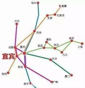  「高速铁路」中国高铁线路八纵八横规划图一览，看看哪些高铁经