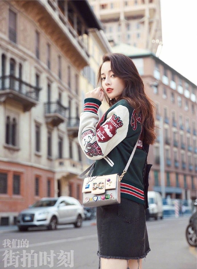 迪丽热巴:又美又酷,气质女神