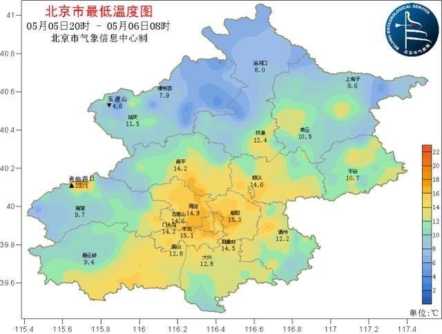  北京：北京最新天气预报：今夜起迎小雨，明日最高气温20℃