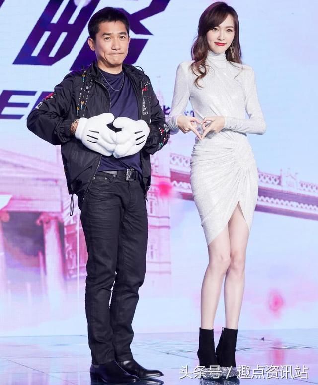 86斤的唐嫣亮相活动，两条腿瘦成“筷子”，看完不想吃饭了