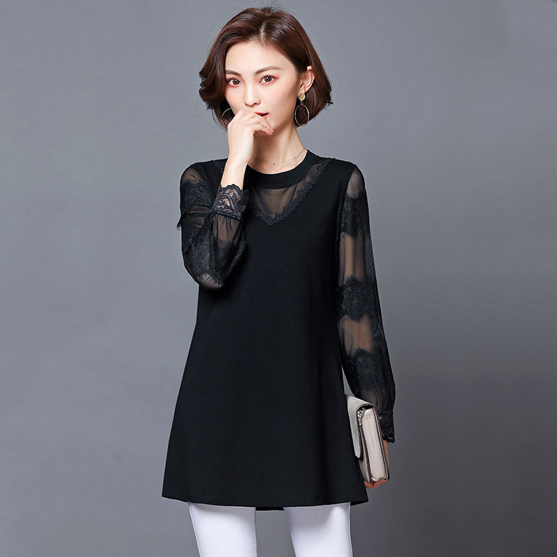 入秋，给180婆婆买这，这大码秋衫，没想到，比旗袍还显瘦贵气