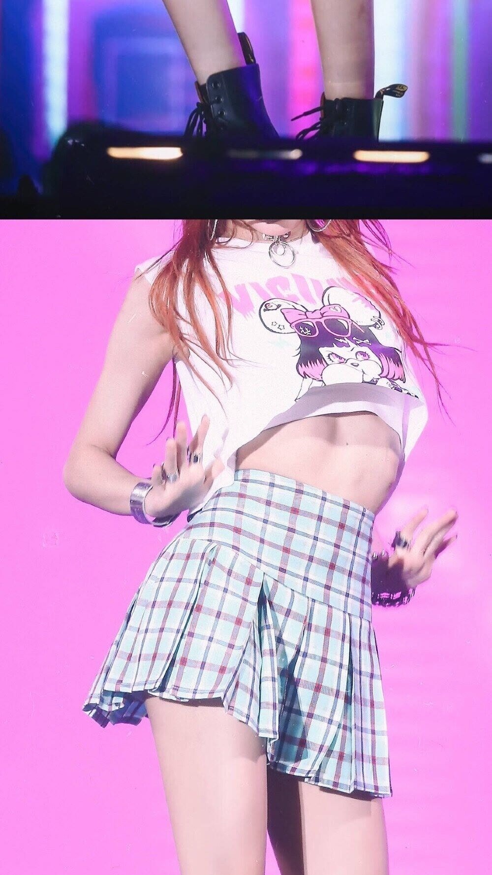  #美腿#35图：Lisa的神仙身材，让羡慕的蜂腰美腿，性感完美的比例