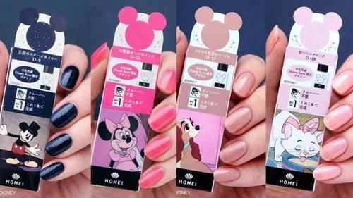  「美甲大师」Disney x Homei联名款来了，这样的美甲装备谁不爱？