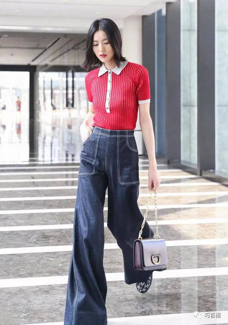 刘雯真会穿，简单搭配超模气质尽显，网友：大表姐就是不一样