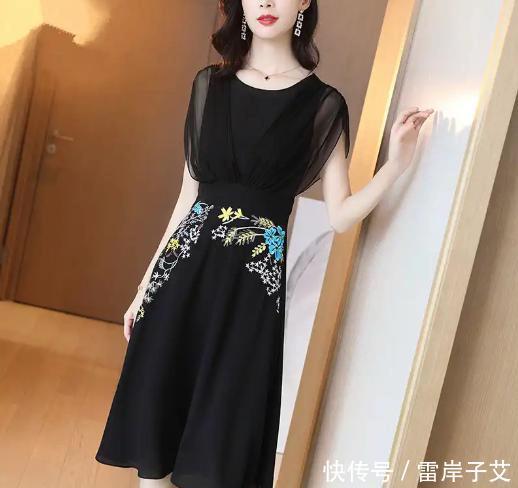  [女人味]时尚洋气的连衣裙，款款精致好看，70后穿满满女人味