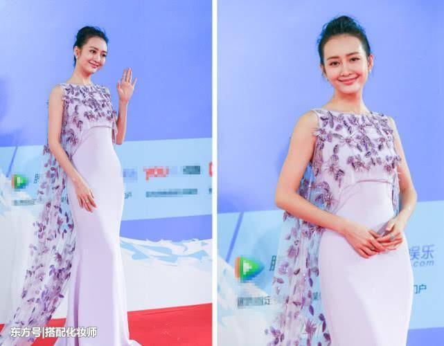 李兰迪穿花裙子，张子枫穿花裙子，气质真的是不一样的！