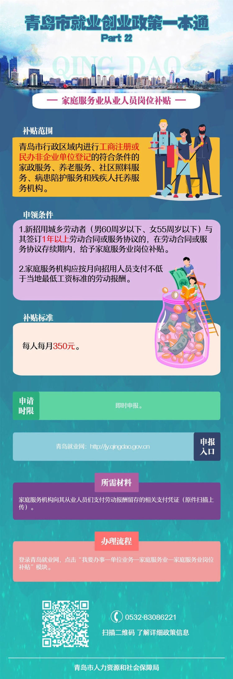  政策■青岛就业政策一本通发布 34项政策一次看明白