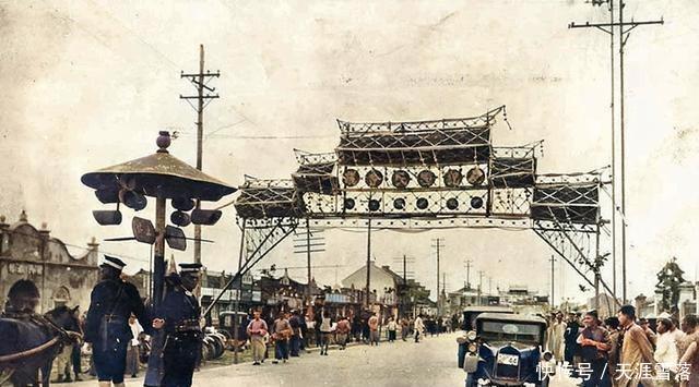 「交通警察」老照片;1912至1949年的中国
