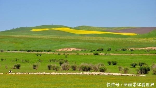 拥有世界级的草原风景，游客稀少适合散心，来这里赏景吧