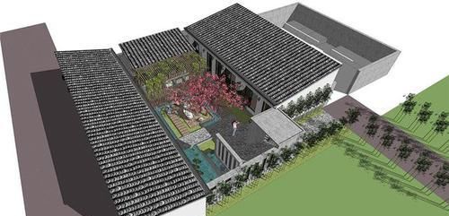 花15万，改造老宅三合院，静水流深，这个庭院简直太美了！